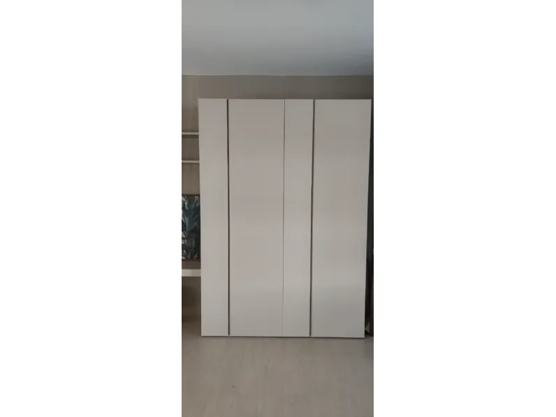 Armadio modello Golf due moduli di Colombini casa in laminato opaco 