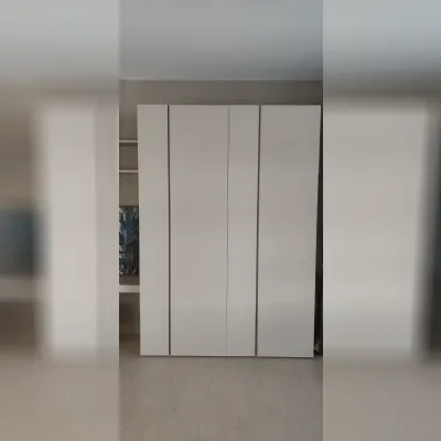 Armadio modello Golf due moduli di Colombini casa in laminato opaco 