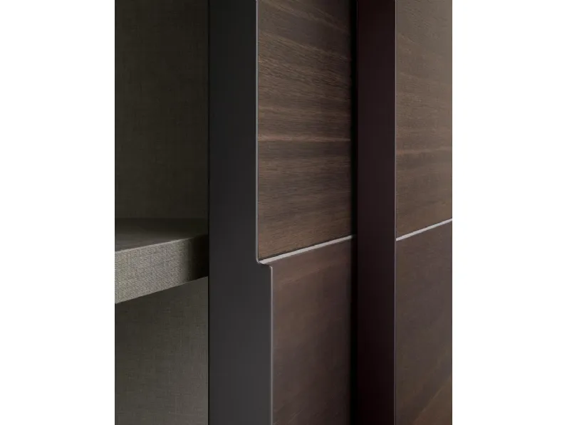Armadio Heron * realizzato in laccato opaco di Giellesse scontato -30%