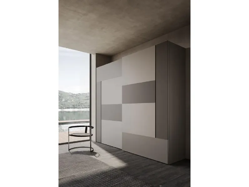 Armadio in laccato opaco Comp 310 a marchio Mobilgam scontato -23%