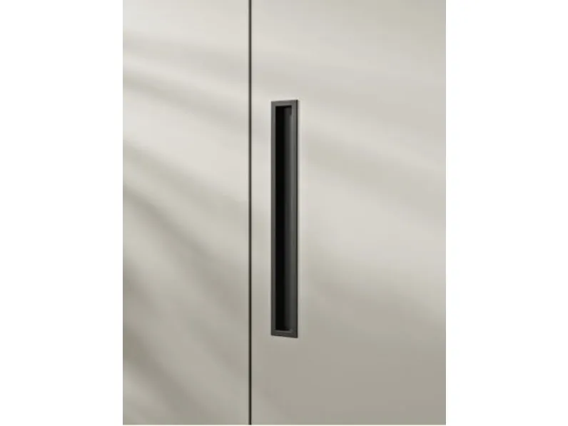 Armadio di Villanova modello Composizione b009 in laccato opaco con sconto -50%
