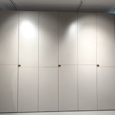 Armadio in laccato opaco Querini a marchio Presotto scontato -56%