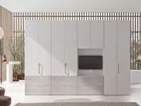 Armadio in laminato materico Armadio mod. elegant a marchio Corazzin scontato -43%