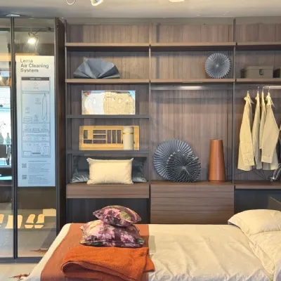 Armadio in laminato materico Hangar a marchio Lema scontato -40%