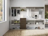 Armadio in laminato materico Zn 31 a marchio Marka scontato -30%