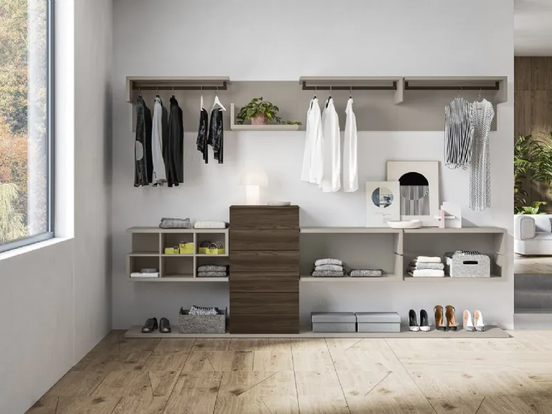 Armadio in laminato materico Zn 31 a marchio Marka scontato -30%