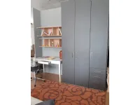 Armadio Elegant realizzato in laminato opaco di Corazzin scontato -39%