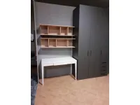 Armadio Elegant realizzato in laminato opaco di Corazzin scontato -39%