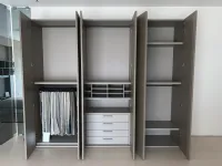 Armadio in laminato opaco Golf tre moduli a marchio Colombini casa scontato 