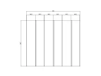 Armadio in laminato opaco Golf tre moduli a marchio Colombini casa scontato 