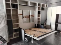 Armadio ante battenti in laminato opaco Petto a scomparsa di Siloma