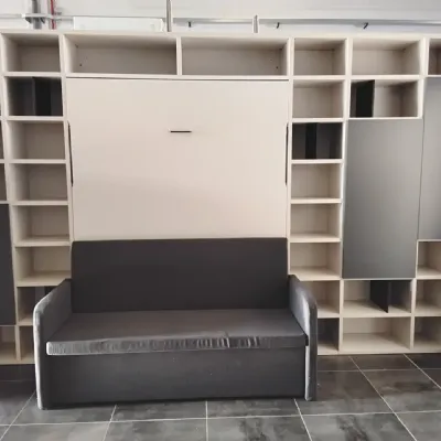 Armadio in laminato opaco Petto a scomparsa a marchio Siloma scontato -40%