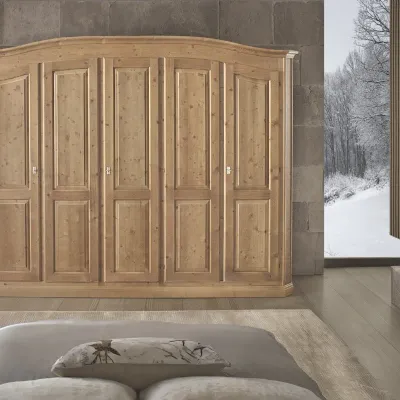 Armadio in legno Armadio art 322 a a marchio Artigianale scontato -40%