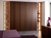 Armadio Utah pacific outlet realizzato in legno di Diotti.com scontato -55%