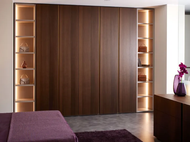 Armadio Utah pacific outlet realizzato in legno di Diotti.com scontato -55%