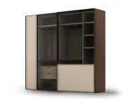 Armadio con ante scorrevoli a prezzo scontato modello Armadio 2a scorrevoli night di Munari 