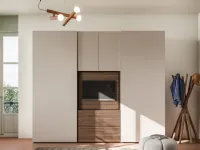 Armadio moderno Liscia + visual 40 di Orme a PREZZO OUTLET -30%