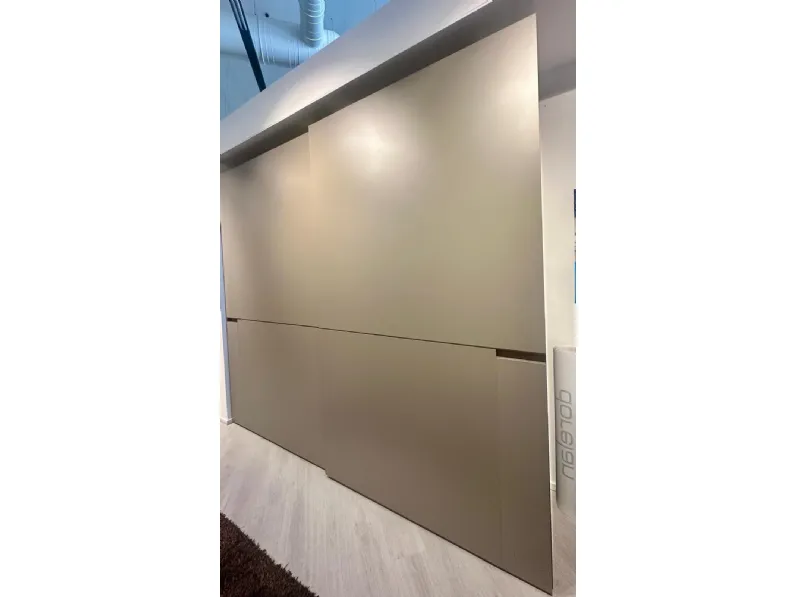 Armadio ante scorrevoli in laminato opaco Master di Santalucia