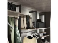 Armadio Metal realizzato in laminato materico di Zg mobili scontato -30%