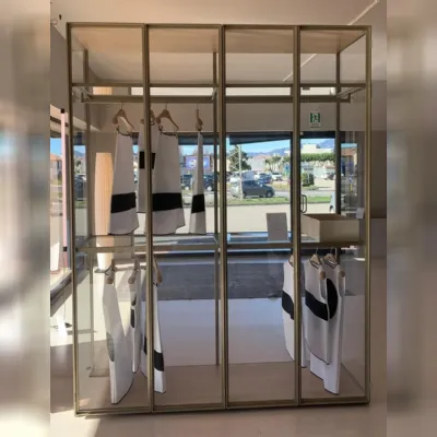 Armadio di Porro modello Air iron in vetro con sconto -50%