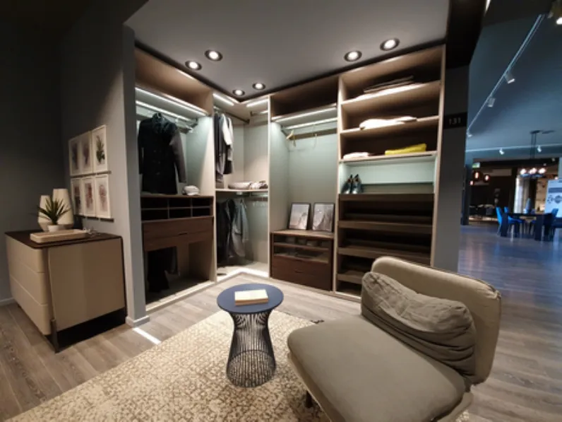 Armadio moderno A.131 tutte le notti di Collezione esclusiva a PREZZO OUTLET -74%