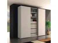 Armadio in laminato materico Aeternum a marchio Collezione esclusiva scontato -49%