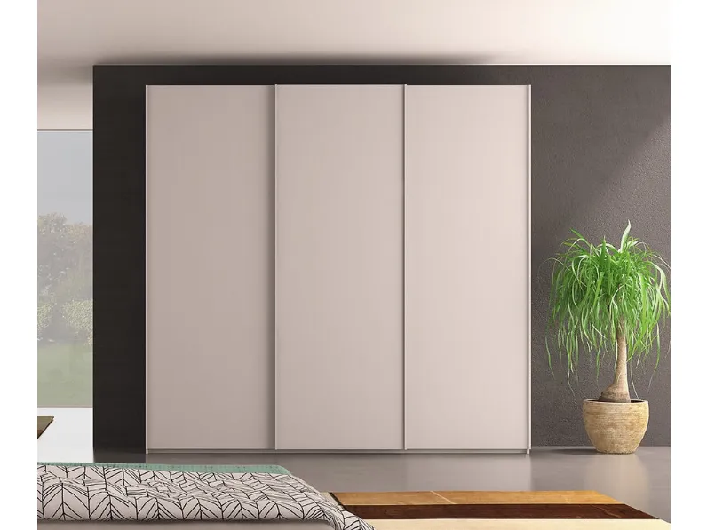 Armadio in laminato materico Aeternum a marchio Collezione esclusiva scontato -49%