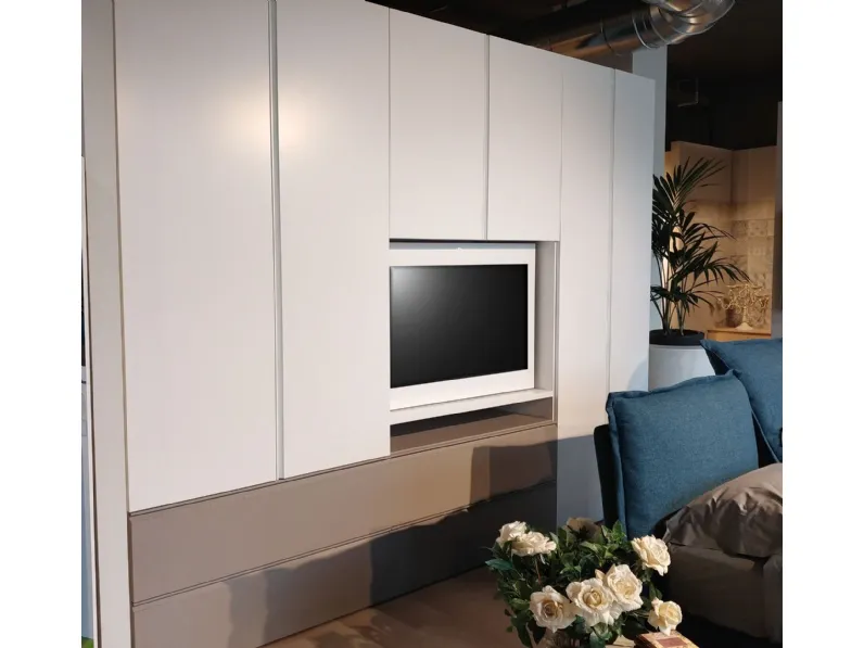 Armadio moderno Alfa gola Novamobili PREZZI OUTLET