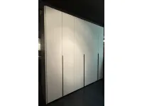 Armadio Armadio laccato bianco onda Artigianale con ante battenti SCONTATO a PREZZI OUTLET