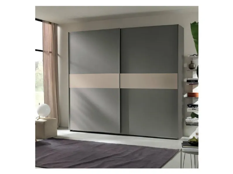 Armadio moderno Armadio mod.lione a 2 ante-scorrevoli-maxi in promo sconto del 50%Gierre mobilicon uno sconto imperdibile