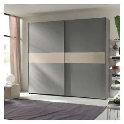 Armadio moderno Armadio mod.lione a 2 ante-scorrevoli-maxi in promo sconto del 50%Gierre mobilicon uno sconto imperdibile
