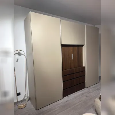 Armadio moderno Armadio sangiacomo odeon scorrevole di Sangiacomo a PREZZO OUTLET -40%