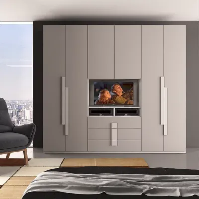 Armadio moderno Bologna di Artigianale a PREZZO OUTLET -30%