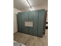 Armadio Brio con porta tv Tagliabue mobili a sei ante a prezzo Outlet