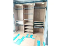 Armadio Cabina armadio outlet realizzato in legno di Colombini casa scontato -71%