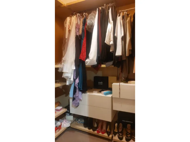Armadio moderno Cabina armadio su misura di Moretti compact giorno notte a PREZZO OUTLET -54%