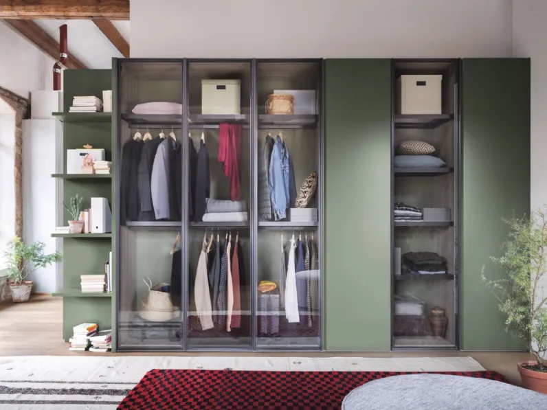 Armadio moderno Foglia Battistella PREZZI OUTLET