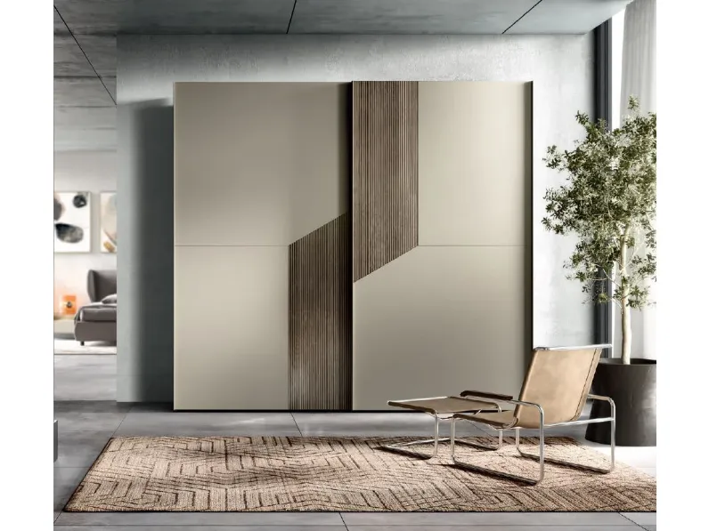 Armadio Grecale Moretti compact con ante scorrevoli SCONTATO a PREZZI OUTLET