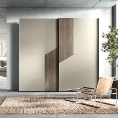 Armadio Grecale Moretti compact con ante scorrevoli SCONTATO a PREZZI OUTLET