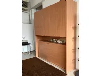 Armadio ante battenti in laminato materico Klou di Battistella