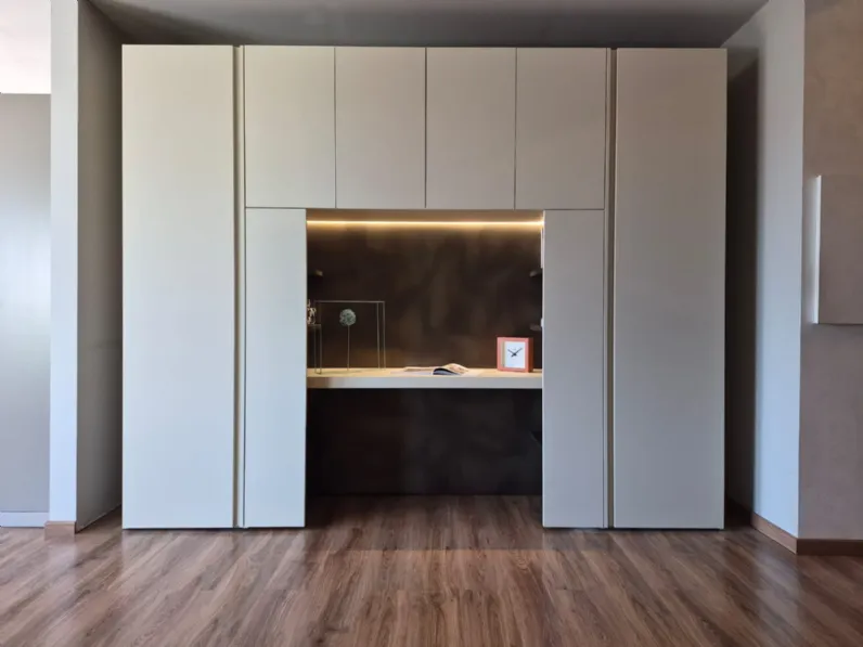 Armadio moderno Lewith plus di Febal a PREZZO OUTLET -45%