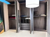 Armadio di Sangiacomo modello San giacomo mod tratto  in laminato materico con sconto -35%