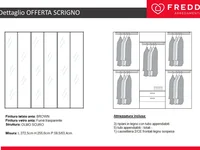 Armadio moderno Scrigno di Sangiacomo a PREZZO OUTLET -49%