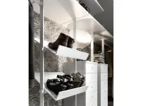 Armadio con cabina armadio modello System metal 10 scontato del 40%