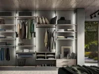Armadio System metal 7 Collezione esclusiva con cabina armadio SCONTATO a PREZZI OUTLET