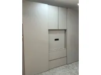 Armadio Visual vertigo realizzato in laminato opaco di Orme scontato -52%