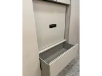 Armadio Visual vertigo realizzato in laminato opaco di Orme scontato -52%
