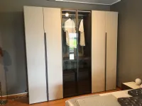 Armadio Wardrobe collection realizzato in laminato materico di Orme scontato -40%
