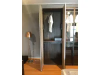 Armadio Wardrobe collection realizzato in laminato materico di Orme scontato -40%