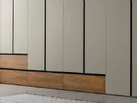 Armadio in laminato materico Modula a marchio Tomasella scontato -20%